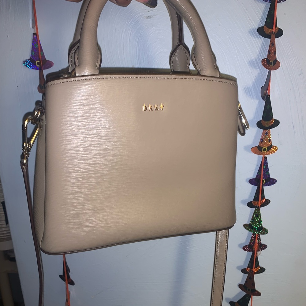 Nude dkny crossbody purse